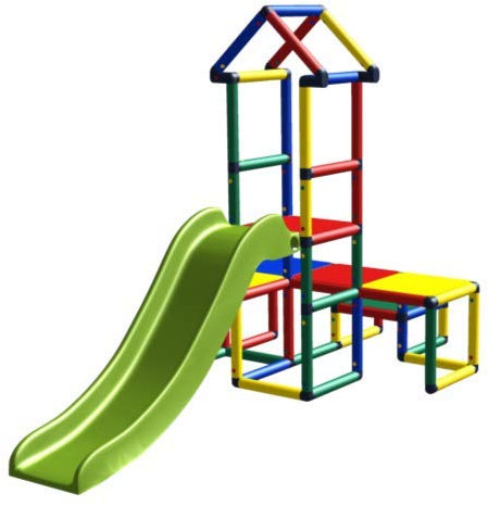 move and stic - Torre antiscivolo casetta con scivolo per la cameretta dei bambini o il giardino
