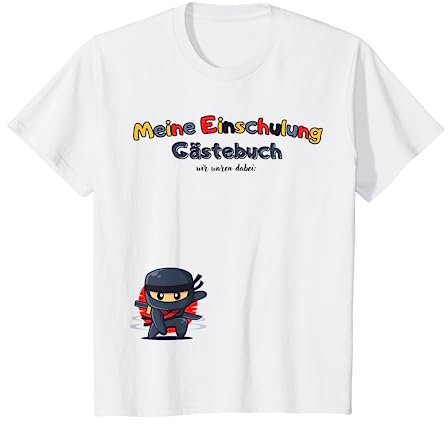 Kinder Schultüte Ninja Schulkind 2022 Junge: Schulkind T-Shirt