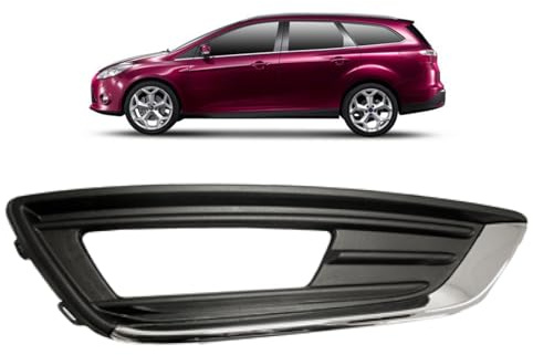 DM Autoteile 100543 Nebelscheinwerfer Gitter rechts kompatibel für Ford Focus III Kombi Facelift 2015-2018