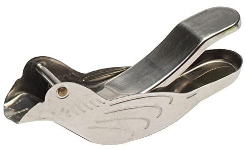 Exprimidor de limón con forma de pájaro, exprimidor manual de limón de acero inoxidable, exprimidor manual de frutas con forma de pájaro, exprimidor de limón portátil para naranja, limón,