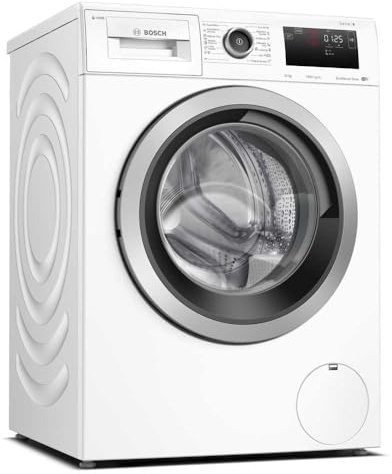 Bosch - Lavadora de carga frontal, Serie 6, i-Dos, Display LED, Función Pausa + Carga, ActiveWater Plus, Blanco, WAL28PH1ES.