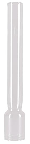 Zylinderglas Lampenglas Ersatzglas Petroleumlampe Transparent Ø36mm Leuchtenglas Höhe 215mm