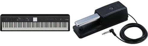 Roland FP-E50 Digital Piano, 88-Note Hammer-Action Keyboard & Dp-10 Traditional Style Damper Pedal