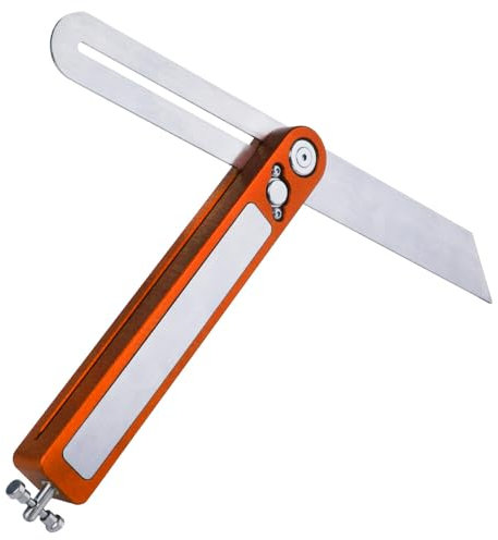 O'SKOOL Sliding T Bevel Gauge with 10 Stainless Steel Blade and Aluminum Handle