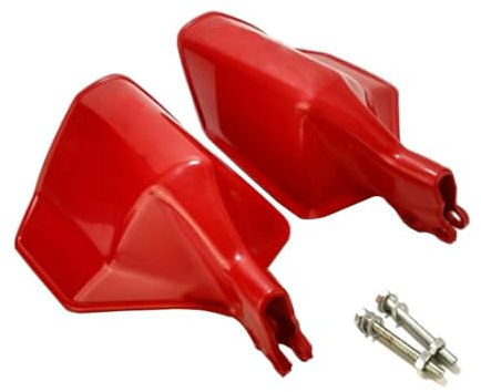 Lenker Griffschutz Schild Motorrad Handprotektoren Hand Windschutzscheibe Griff Bar Pinsel Handschutz Schutz Für YBR125 YB125 YB125Z JYM125 YBR XTZ 125 ATV Motorrad Handschutz (Size : Drum Brake Red