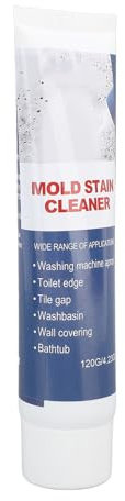 Removedor de Moho, 2 Piezas 120 G Limpiador de Manchas de Moho Limpieza Eficiente Gel Removedor de Moho Limpieza Rápida Limpiador de Moho Doméstico para Baño Cocina Pared Techo