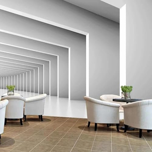 MIXUEXUNLU Tapete Raum Zement abstrakte geometrische Foto Wandbild Wohnzimmer Schlafzimmer Dekoration Malerei 3D Wallpaper Hintergrund