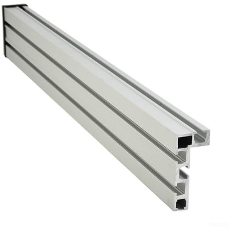 Binario for mitra con scanalatura a T tipo 75, staffe scorrevoli for supporto con scanalatura a T in alluminio, scanalatura for sega da banco for fresatrice for legno 400mm