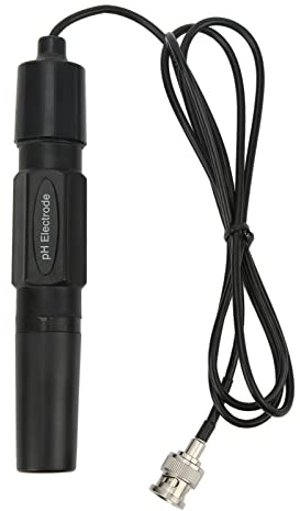 Tyenaza PH 201H Probe Sensor, High Accuracy Laboratory Compound PH Electrode PH Meter BNC Connector, for Aquarium Hydroponics Plant Pool Spa (2M)
