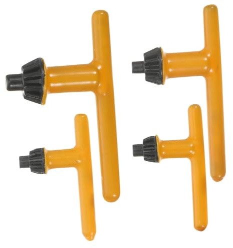 EXCEART 4pezzi Chiave Per Mandrino Per Trapano Utensile Serraggio Per Trapano Elettrico Assortimento Maniglia Compatibile Mandrini e Trapani Colonna