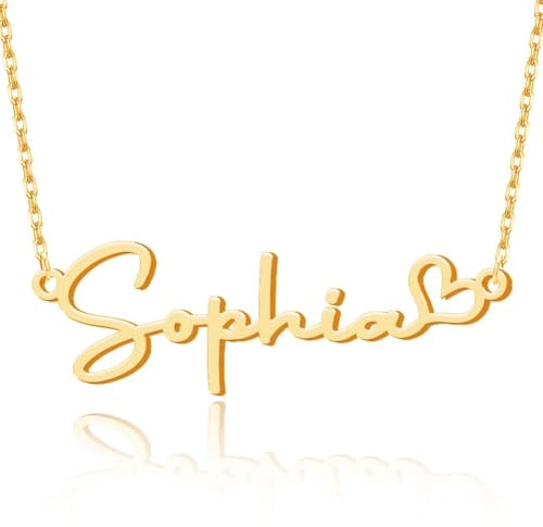 Custom Name Necklace Personalised Necklaces for Women Customised Necklace with Name Jewelry Gifts for Women
