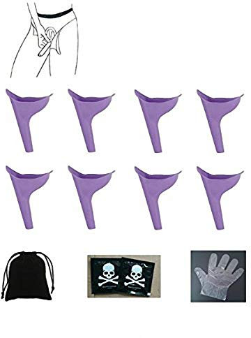 Camping Tragbare Toilette Urinflasche Tasche Reisetöpfchen Urin Trichter für Unisex Männer Frauen Kinder Kinder Auto Stau