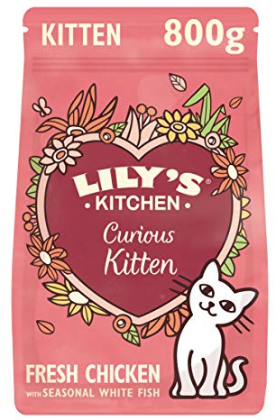 Lily's Kitchen Curious Kitten Dry Cat Food (4 x 800g)
