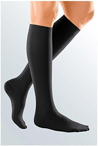 medi Duomed Soft (BS CCL 1) Compression Stockings Below Knee Closed Toe Black X X Large