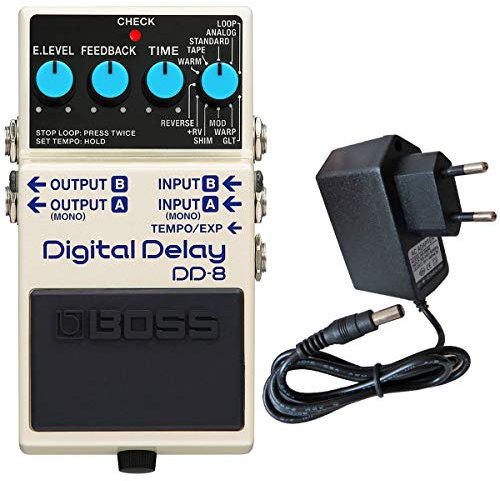Boss DD-8 Digital Delay Effektgerät + keepdrum Netzteil