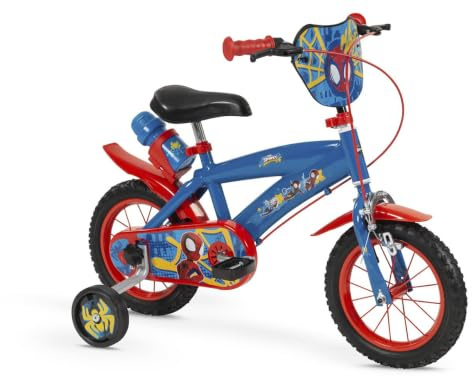 TOIMSA Bicicleta 12 Spiderman Huffy (3/5 años)