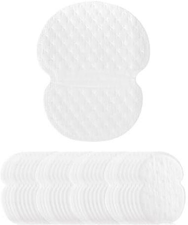JCUGSBS Achselpads, 60 Stück Selbstklebend Achselpads Baumwolle Achsel Schweiß Pads Unsichtbare Schweißpads Achselhöhle Schweiß Pads Antischweißpads für Damen und Herren