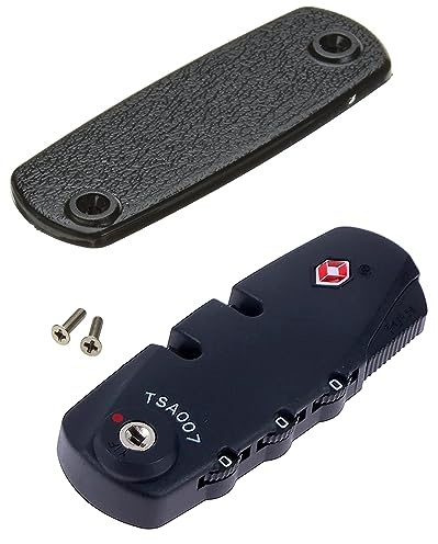 Serrure de Sécurité pour Valise et Bagages - Combinaison à 3 Chiffres - Cadenas de Code pour Compartiment à Bagages - Douanière