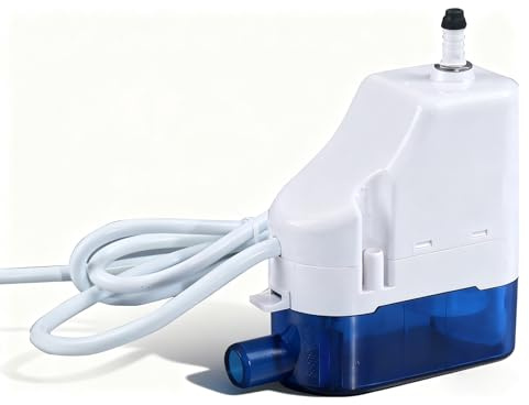 Bomba de Condensado HAVC, Bomba Automática de Eliminación de Condensado de CA de 100-230V 24L/H, Elevación de 10M, para Aire Acondicionado, Horno, Deshumidificador