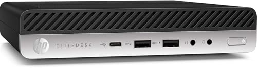HP EliteDesk 800 G3 Mini PC Computer Intel i5-6500T, Memoria Ram 16GB DDR4, SSD NVME Disco 512GB Windows 11 (Ricondizionato) + WIFI USB PEN OMAGGIO