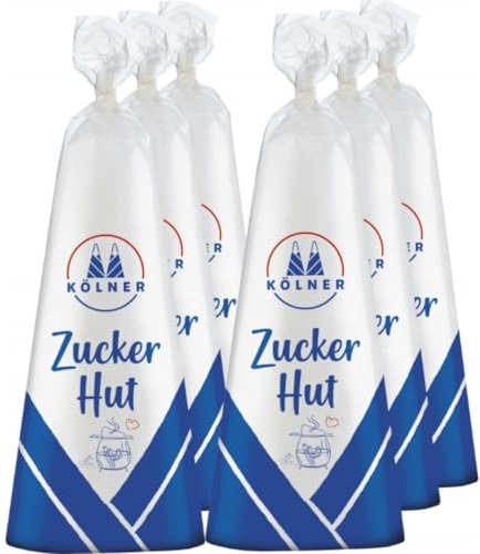 Köner Zuckerhut zucker Sugar 6 x 0,25 kg