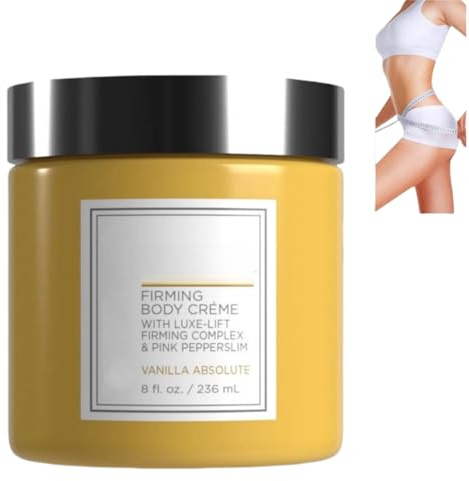 Champagner-Lifting-Bodylotion, straffende und festigende Bodylotion, Süßmandel-Kokoscreme, Vanille-Essenz-Feuchtigkeitscreme, geeignet für die Feuchtigkeitspflege an Körper, Armen und Beinen