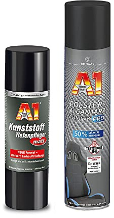 Dr. Wack Kunststoff Tiefenpfleger 250ml 2770 + Polsterschaumreiniger 400ml 2791