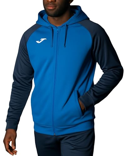 Joma Academy IV Sudadera con Capucha, Hombre, Royal-Marino, L