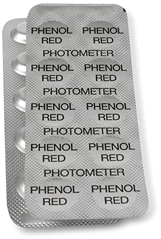 POOL Total Phenol Red Photometer Tabletten 100 Stk. - Lovibond Tintometer Original - pH-Wert Analyse für elektronische Pooltester - SCUBA II PoolScan BAYROL - Made in Germany
