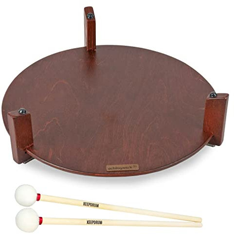 Schlagwerk HPP Handpan Stativ Tisch-Ständer + keepdrum Schlägel