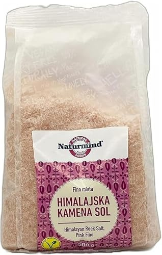 Reines Himalaya-Salz - 500g | Premium Qualität | Vielseitig | Ethischer, Wiederverschließbarer Beutel | Perfekt zum Kochen und Würzen (500g, 1 Packung)