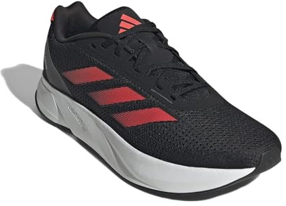 Adidas Men's Duramo SL, Black/Solar Red/Grey, 11