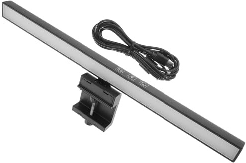 Gadpiparty Monitor Light Bar Timing Temperature Screen Bar for Laptop Desktop Computer Monitor Light Touch Control No Flicker Eye Care