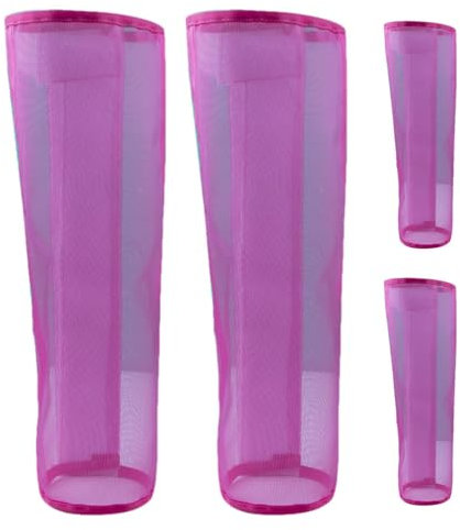 Weppduk Pferdebeinschützer, Fliegenstiefel für, 4er-Set, Wiederverwendbare Fliegengamaschen für 4 Stück, Pferdegamaschen, Fliegengamaschen für, atmungsaktives Design reduziert die