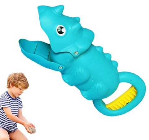 Sandskyfflar för barn,Strandspadar för barn - Söt Animal Clip Beach Sand | med Handtag,Roliga interaktiva strandverktyg, Sandbox Spadar på bakgården sommarstrandsandlek