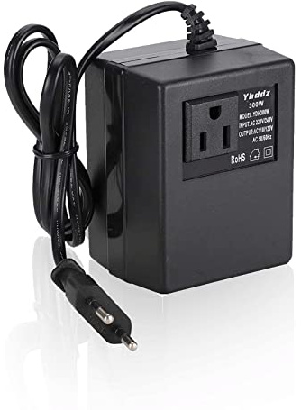 Convertidor de Transformador de Voltaje de 300W, Reductor de 50Hz / 60Hz AC220V / 240V a 110V / 120V Adaptador Convertidor de Voltaje de Viaje(EU Plug)