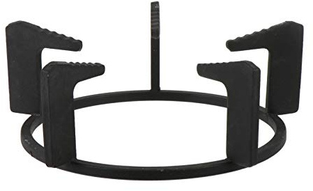 Gas Stove Bracket Range Oven Rack Wok Pan Stand Burner Wok Holder Gas Stove Fitting Gas Stove Wok Ring Non Slip Wok Rack Brackets for Shelves Triangle Support Frame Cast Iron