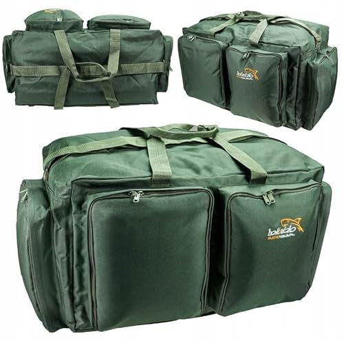 Angeltasche Karpfentasche Tackle Bag groß Outdoor 52x30x32cm grün