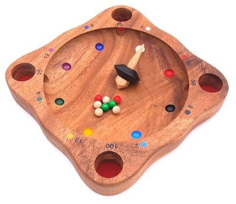Tiroler Roulette - traditionelles Holzspiel mit Spannungsgarantie