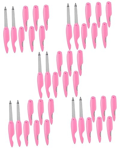 Beavorty 40stücke Teiliges Faltbare Nagelfeilen Doppelseitige Polierfeilen Für Fingernägel Und Fußnägel Tragbar Für Reisen Und Maniküre Pediküre Elegantem