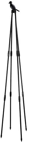 TITA-DONG Adjustable Plant Vine Support Tower, Garden Obelisk, Vertical Climbing Plants Birdie Design Trellis with 4 Metal Stakes for Cucumber Rose Runner Beans Moonflower(2 pack/120cm / 47.2inch)