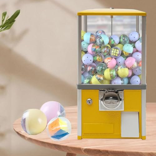 Mini Máquina Expendedora, Máquina Expendedora De Dulces De Gran Capacidad De Carga Para Gadgets De 1,77 a 1,97 Pulgadas, Premios Y Obsequios Por Paquete, Dispensador De Máquina De Dulces,Yellow