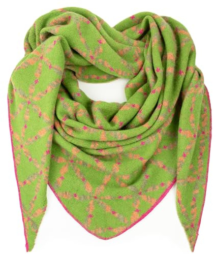 Glamexx24 Damen Halstuch Dreiecksform Unisex Winterschal Sommerschal XXL Muster Trend sehr weicher Schal