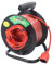 Enrollador extensible para exterior, 25m, IP20, 3x1,5mm, material madera; ideal para organizar cables en espacios al aire libre.