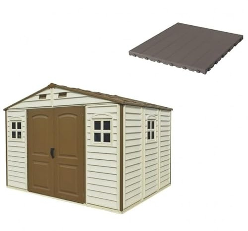 Ezooza Suelo para Duramax Woodside 10.5'x8' (325x240x233cm) | Compatible con: