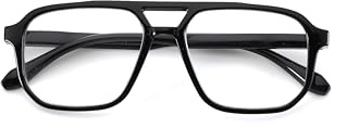 Prontoleggo Lunettes de lecture Prince Noir +1,50, Noir, 1.5 Diottria