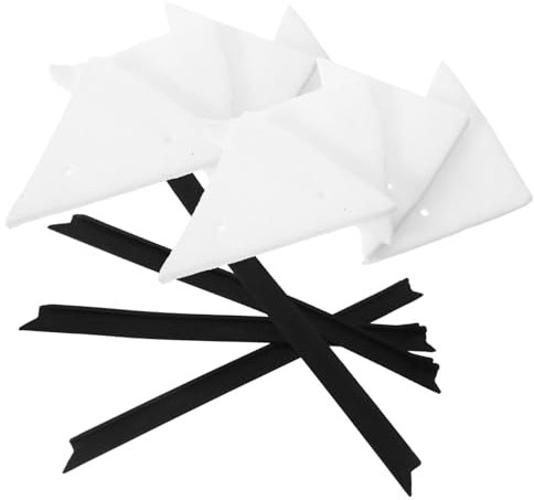 GAROZATION Window Squeegee Rubber Refills Long Easy Install Protects Glass from Scratches