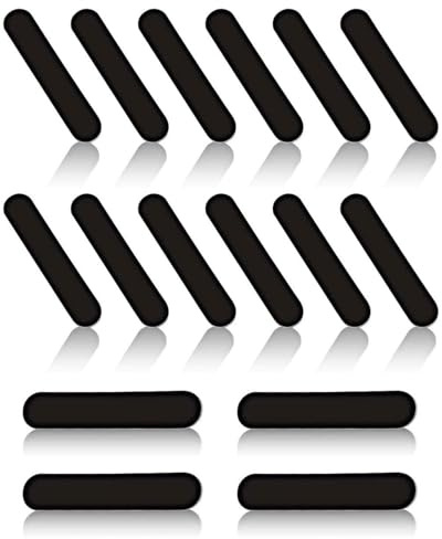 FDCGAS Bleiband für Tennisschläger,16 pcs 5g Bleiband Selbstklebend Golf, Erhöhen des Gegengewichts,Schwarz Pickleball Paddel Bleiband Bleiband Selbstklebend zum Schutz des Paddelkantenschutzes
