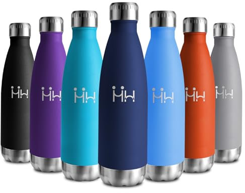 Borraccia Termica 750ml, Bottiglia Acqua Riutilizzabile in Acciaio Inox, Senza BPA, Doppia Parete Isolata, a Prova di Perdite, Bottiglia Termica per Adulti, Scuola, Ufficio, Viaggi, Sport, Campeggio