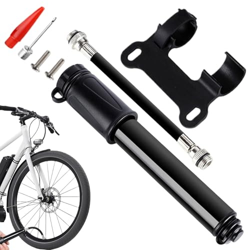 Tragbare Fahrradpumpe, Reifenpumpe, tragbar, für Fahrradreifen, Sportwartungswerkzeug, schnelles Aufpumpen für Camping, Reisen und Reisen